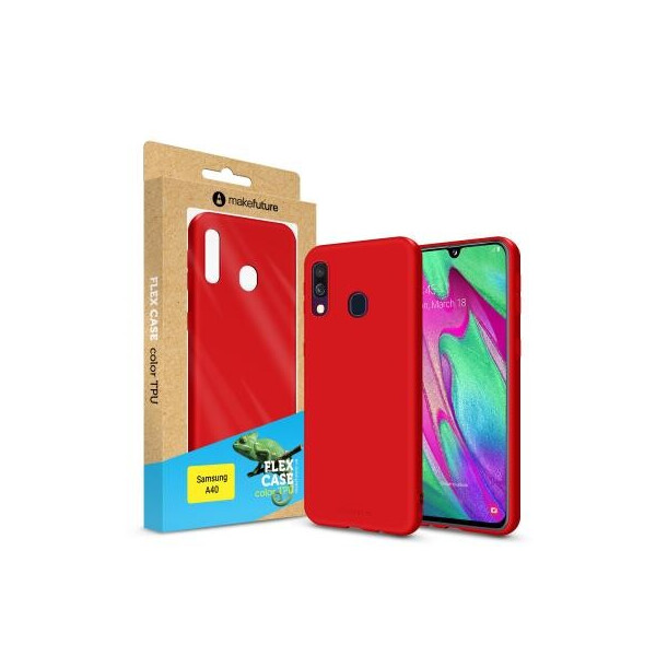 

MakeFuture Flex Case (Soft-touch TPU) Samsung A40 Red (MCF-SA405RD)