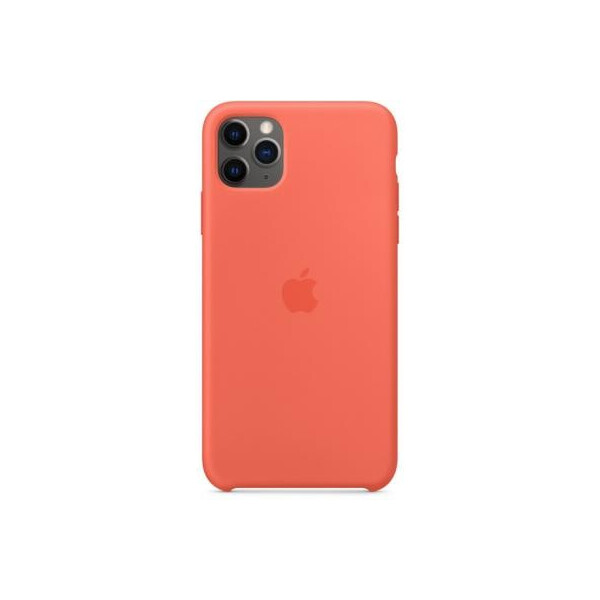 

Apple iPhone 11 Pro Max Silicone Case - Clementine (Orange) (MX022ZM/A)
