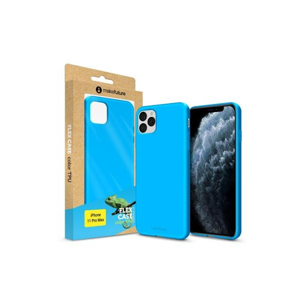 

MakeFuture Flex Case (Soft-touch TPU) Apple iPhone 11 Pro Max Light Blu (MCF-AI11PMLB)