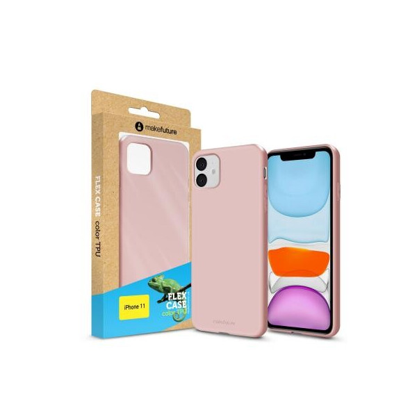 

MakeFuture Flex Case (Soft-touch TPU) Apple iPhone 11 Rose (MCF-AI11RS)