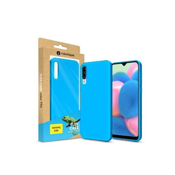 

MakeFuture Flex Case (Soft-touch TPU) Samsung A30s Light Blue (MCF-SA30SLB)
