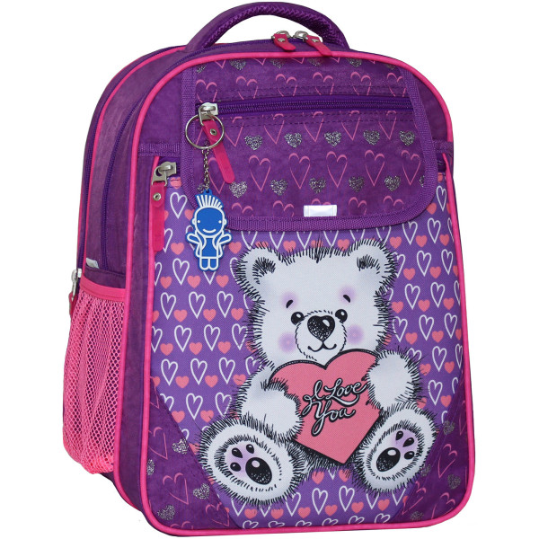 

Рюкзак школьный Bagland Отличник 20 л. 339 фиолетовый 377 (0058070)