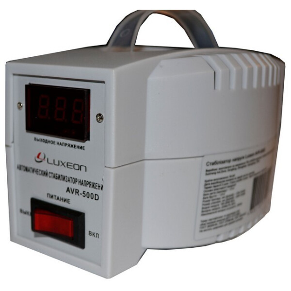 

Стабилизатор напряжения Luxeon AVR-500 D White