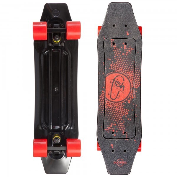 

Скейтборд пластиковый FISH Duckbill 23in SK-418-3 Red