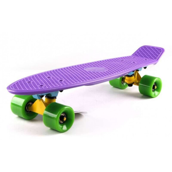 

Скейтборд пластиковый Penny Original FISH 22in однотонная дека SK-401-30 Violet