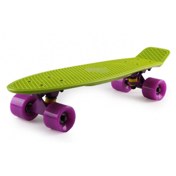 

Скейтборд пластиковый Penny Original FISH 22in однотонная дека SK-401-32 Green