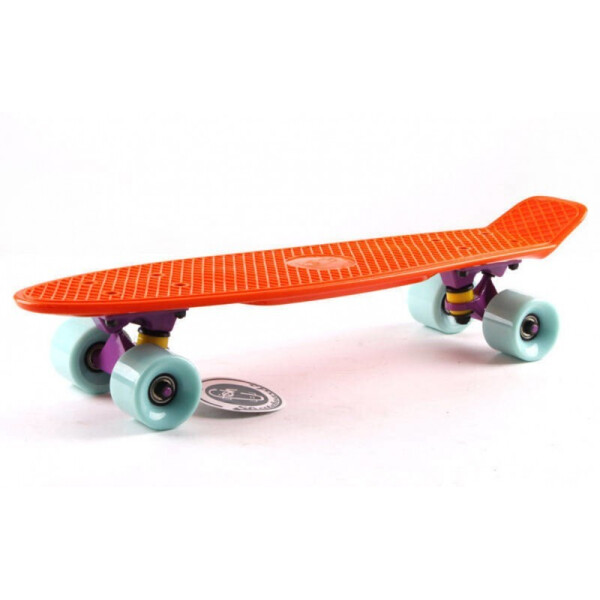 

Скейтборд пластиковый Penny Original FISH 22in однотонная дека SK-401-35 Orange