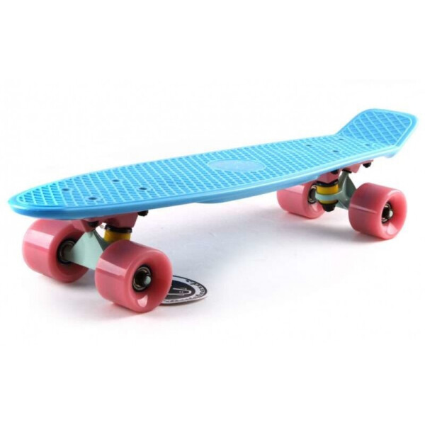 

Скейтборд пластиковый Penny Original FISH 22in однотонная дека SK-401-6 Blue