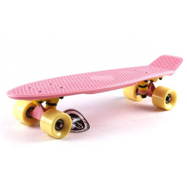 

Скейтборд пластиковый Penny Original FISH 22in однотонная дека SK-401-9 Pink