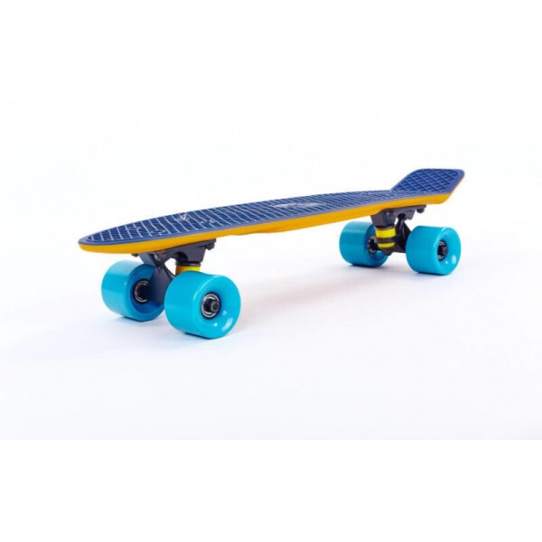 

Скейтборд пластиковый Penny RUBBER SOFT TWIN FISH 22in двухцветная дека SK-410-10 Blue