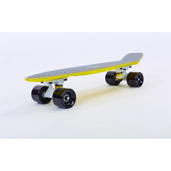 

Скейтборд пластиковый Penny RUBBER SOFT TWIN FISH 22in двухцветная дека SK-410-9 Black