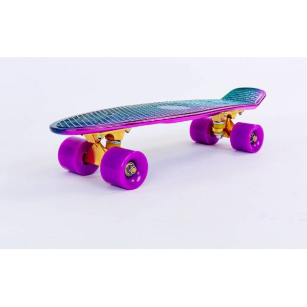 

Скейтборд пластиковый Penny TONED MIXCOLOR 22in металлизированная дека SK-501-1 Violet