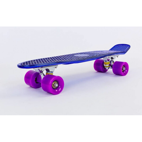 

Скейтборд пластиковый Penny TONED VIOLET 22in металлизированная дека SK-501-4 Blue