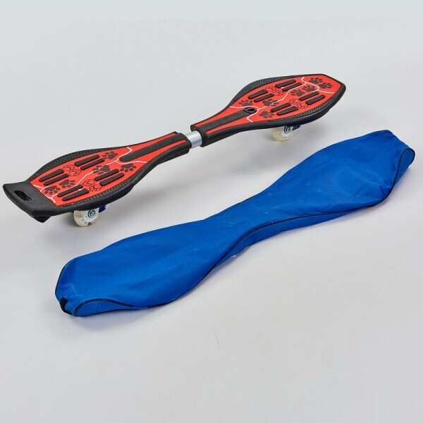 

Роллерсерф двухколесный (RipStik, Рипстик, Вейвборд) SKULL SK-8833 Red