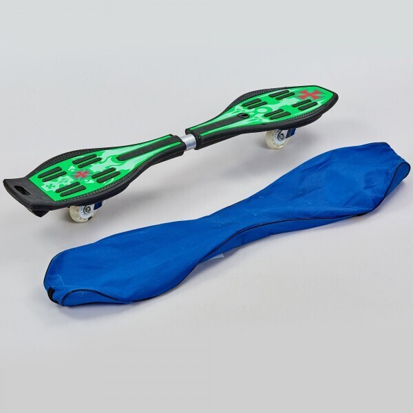 

Роллерсерф двухколесный (RipStik, Рипстик, Вейвборд) SKULL SK-8833 Green
