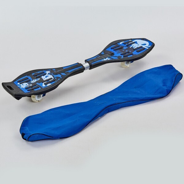 

Роллерсерф двухколесный (RipStik, Рипстик, Вейвборд) SKULL SK-8833 Blue