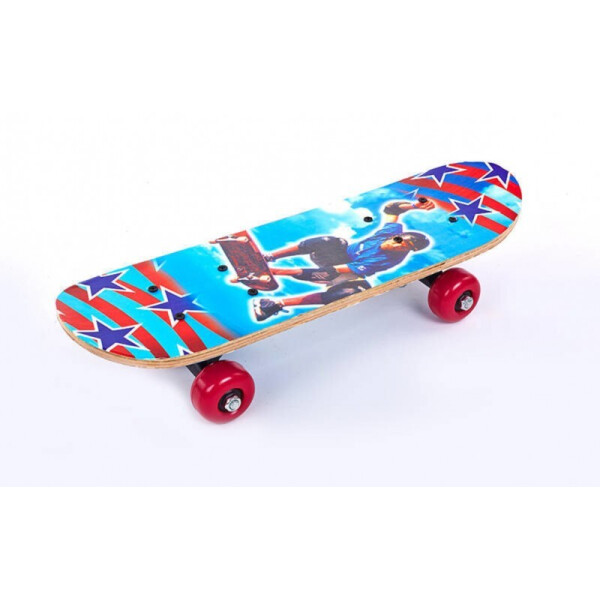

Скейтборд Mini в сборе (роликовая доска) SK-4931 Blue/Red
