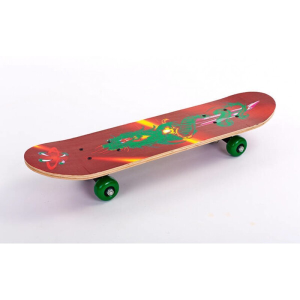 

Скейтборд Mini в сборе (роликовая доска) SK-4932 Red/Green