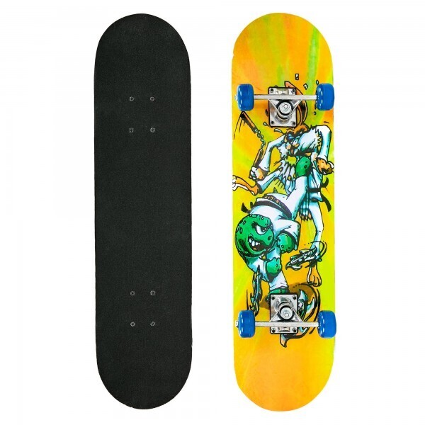 

Скейтборд в сборе (роликовая доска) HB012 Yellow