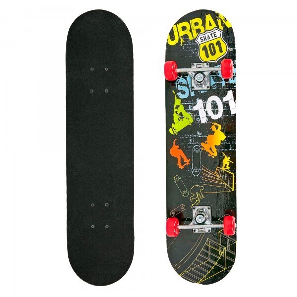 

Скейтборд в сборе (роликовая доска) HB237 Black