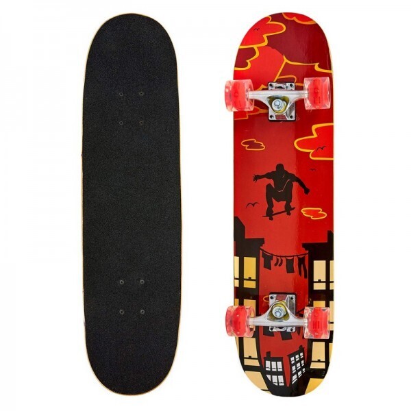 

Скейтборд в сборе (роликовая доска) SK-0314 Red