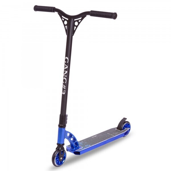 

трюковый с алюминиевыми колесами для профессионалов YM-03 Blue