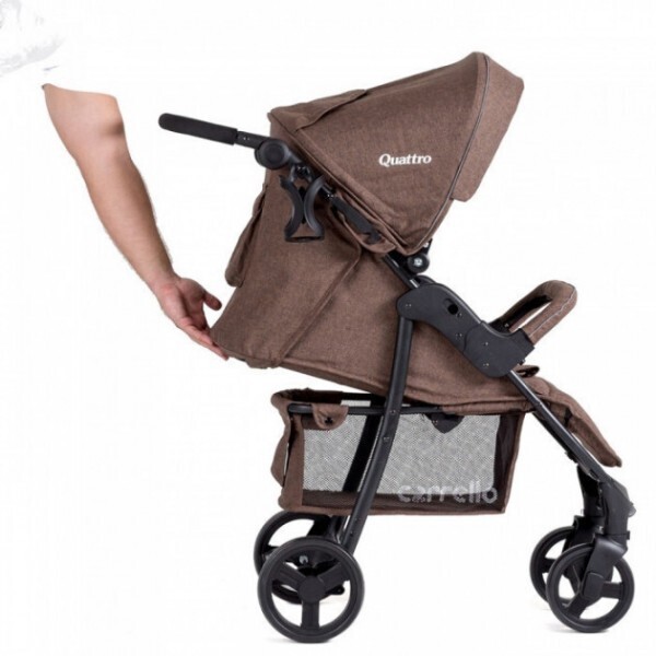 

Детская коляска CARRELLO Quattro CRL-8502/3 Frost Beige