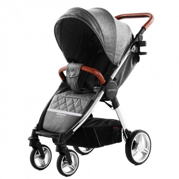

Детская коляска CARRELLO Milano CRL-5501 Carbon Grey
