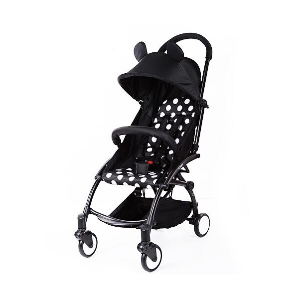 

Детская коляска Bambi Yoga M 3548-2-2 Черный горох