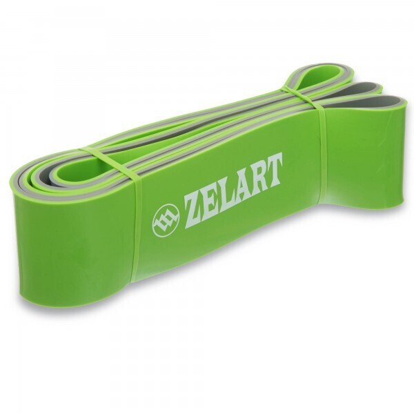 

Резина для подтягиваний двухслойная (лента силовая) FI-0911-8 DUAL POWER BAND Green