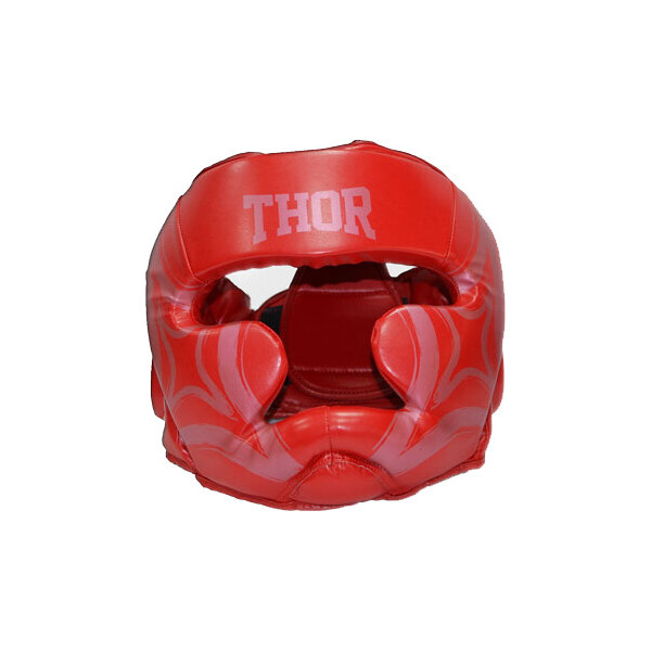

Боксерский шлем THOR COBRA 727 S/PU красный (727 (PU) RED S)