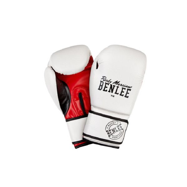 

Перчатки Benlee CARLOS 12oz PU бело-черно-красные (199155 (white/black/red) 12oz)