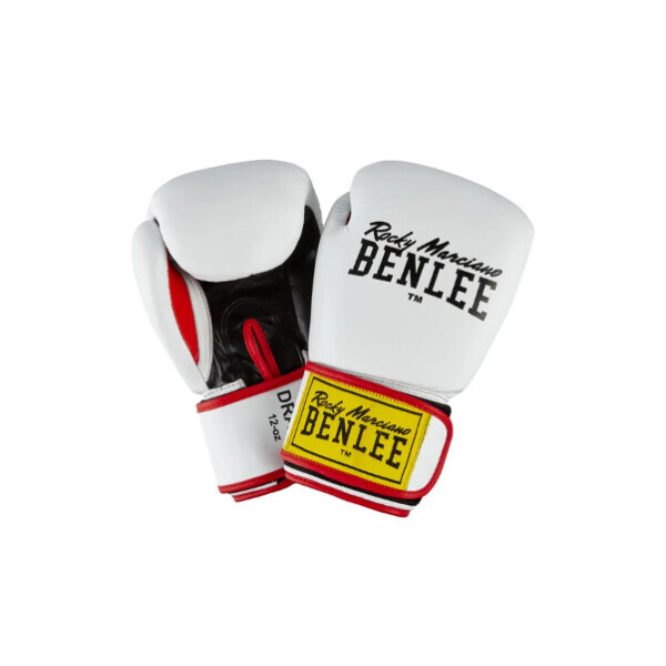 

Перчатки Benlee DRACO 10oz Кожа бело-черно-красные (199116 (wht/blk/red) 10oz)