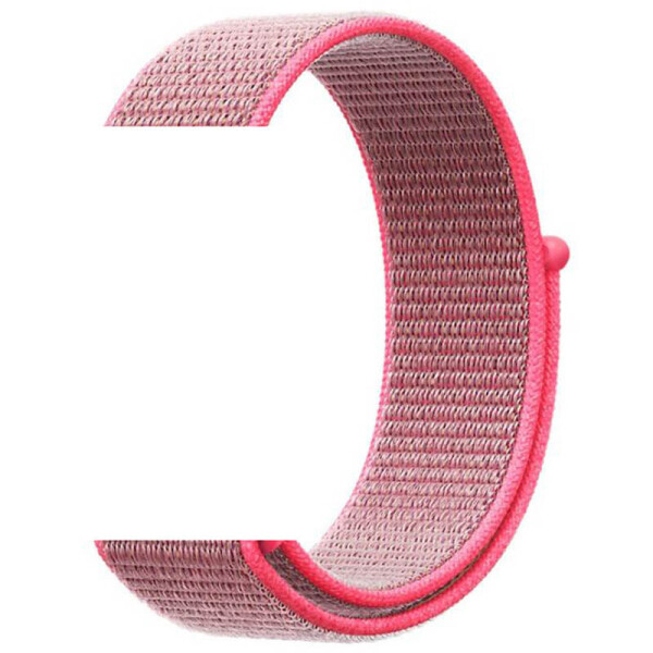 

Ремешок Nylon для Xiaomi Amazfit / Samsung 20 mm (Розовый / Pink) (904512)