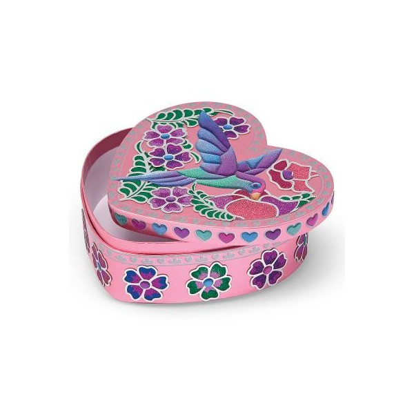 

Набор для творчества Melissa&Doug Создай шкатулку по номерам 'Райская птичка' (MD4298)