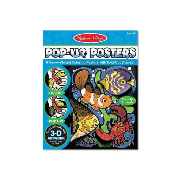 

Набор для творчества Melissa&Doug 3D раскраска Животные (MD5283)