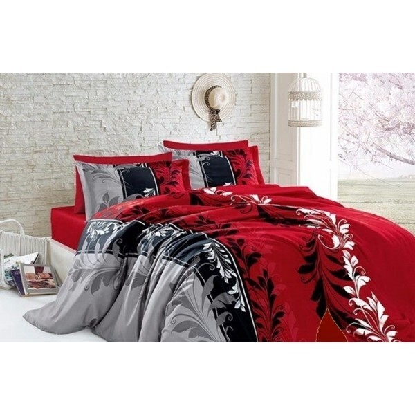 

Комплект постельного белья ТМ TAG Евро R7085 red