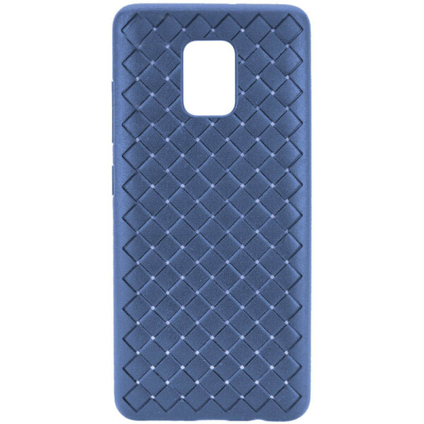 

PU чехол-накладка Epik Weaving series для Xiaomi Redmi Note 9S (Синий) (904840)