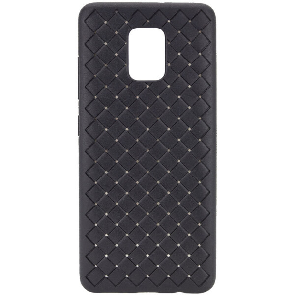 

PU чехол-накладка Epik Weaving series для Xiaomi Redmi Note 9 Pro Max (Черный) (904841)