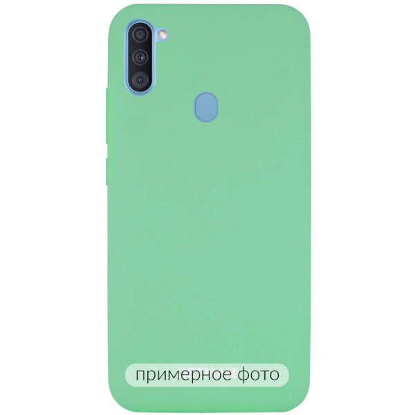 

Чехол Silicone Cover GETMAN for Magnet для Realme 6 Pro (Зеленый / Spearmint) (905010)