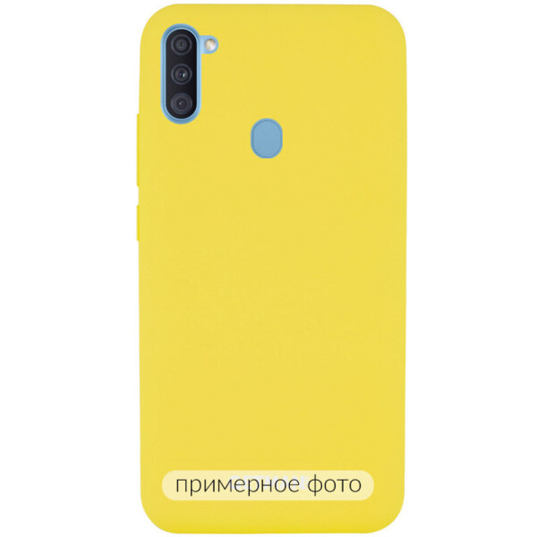 

Чехол Silicone Cover GETMAN for Magnet для Realme C3 (Желтый / Yellow) (905018)