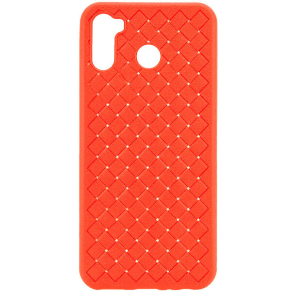 

PU чехол-накладка Epik Weaving series для Samsung Galaxy A11 (Красный) (904823)
