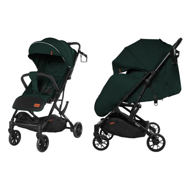 

Коляска прогулочная CARRELLO Presto CRL-9002 Midnight Green +дождевик