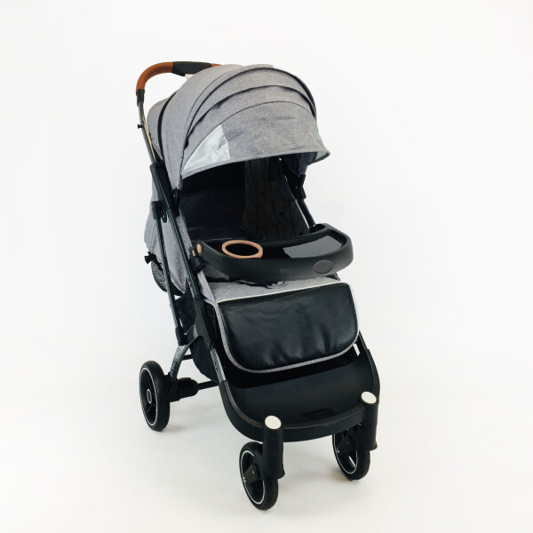 

прогулочная Yoya Plus Pro 2020 на молнии с Бампером для кормления, Большим дождевиком, Конвертом на флисе и чёрным зонтом Серая