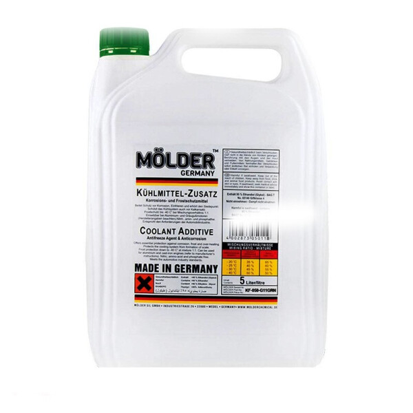 

Антифриз Molder G11 зеленый концентрат 5 л (KF-050-G11GRN)