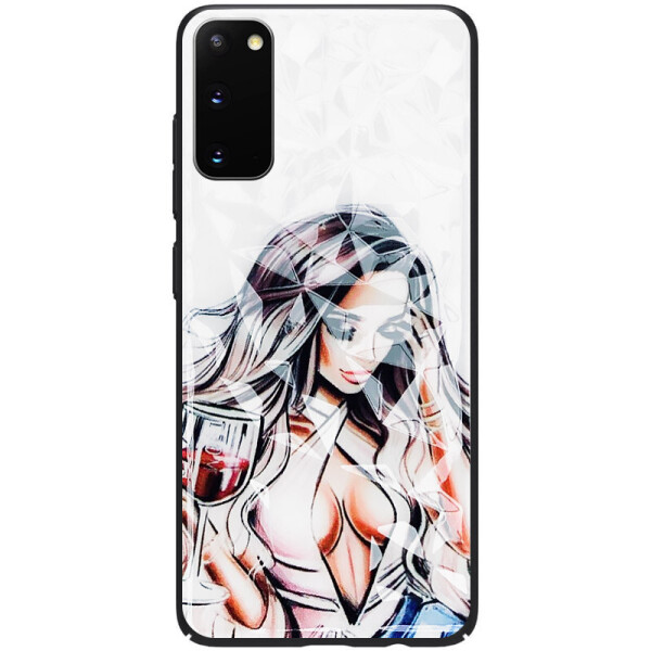 

TPU+PC чехол Prisma Ladies для Samsung Galaxy S20 (Sexy) (905968)