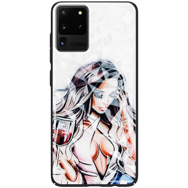 

TPU+PC чехол Prisma Ladies для Samsung Galaxy S20 Ultra (Sexy) (905975)