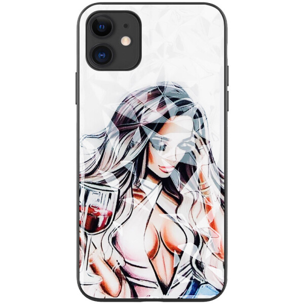 

TPU+PC чехол Prisma Ladies для Apple iPhone 11 (6.1") (Sexy) (905928)