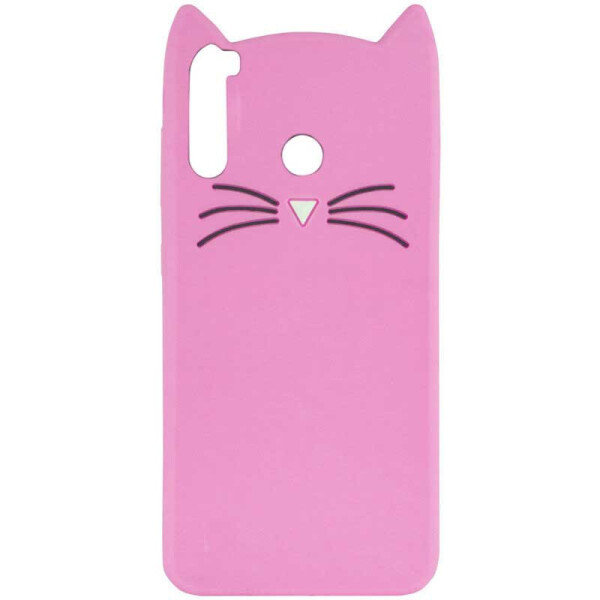 

Силиконовая накладка 3D Cat для Xiaomi Redmi Note 8T (Розовый) (905592)