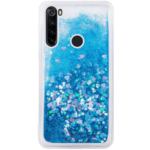 

TPU чехол Liquid hearts для Xiaomi Redmi Note 8T (Бирюзовый) (906164)